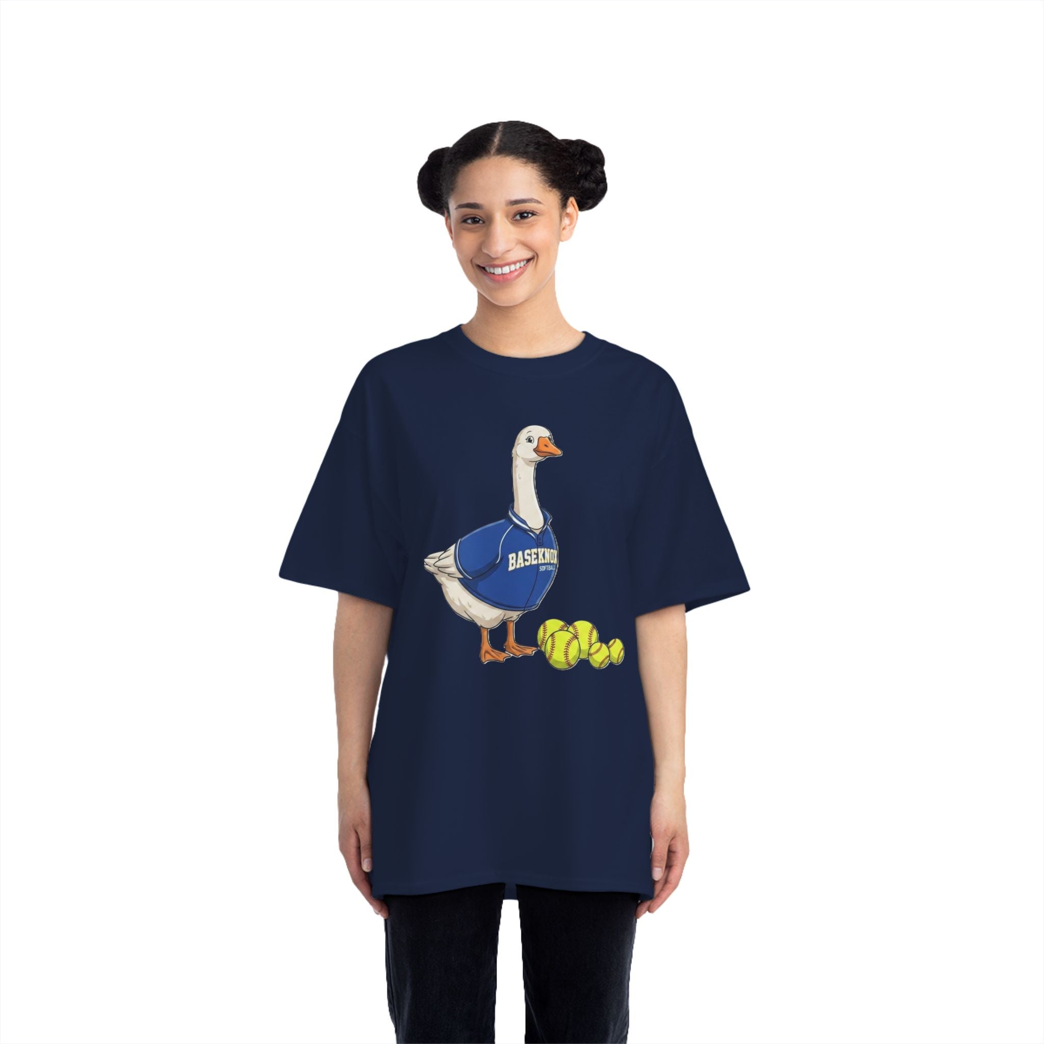 Baseball Goose T-Shirt – Cute Goose with Baseballs Tee
