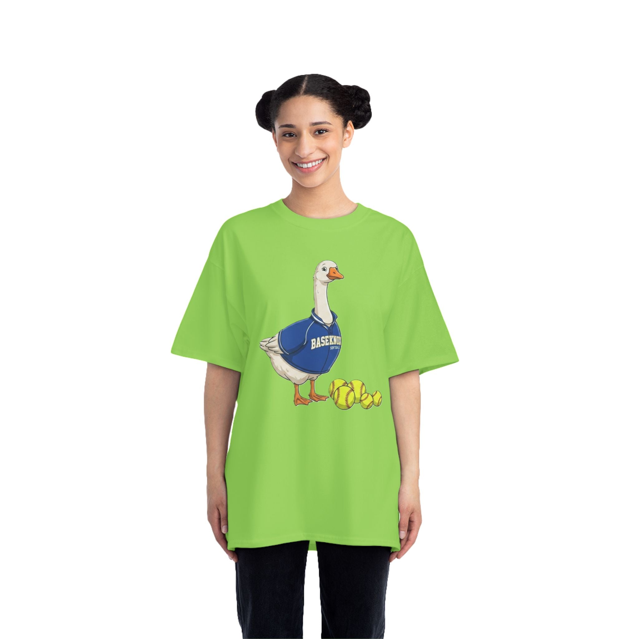 Baseball Goose T-Shirt – Cute Goose with Baseballs Tee
