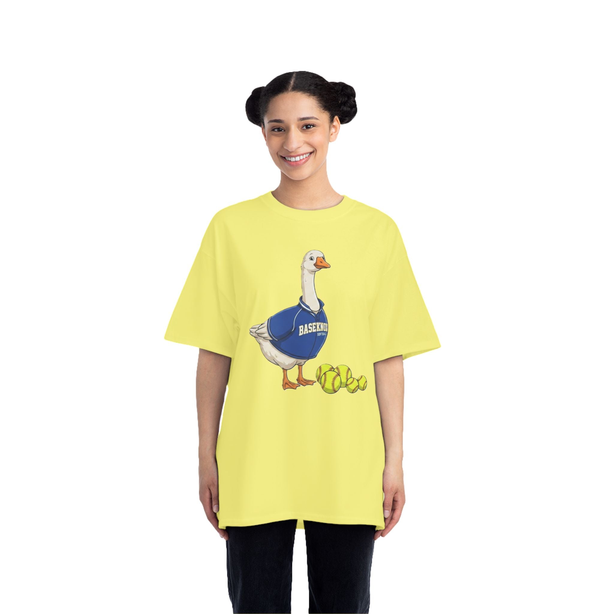 Baseball Goose T-Shirt – Cute Goose with Baseballs Tee