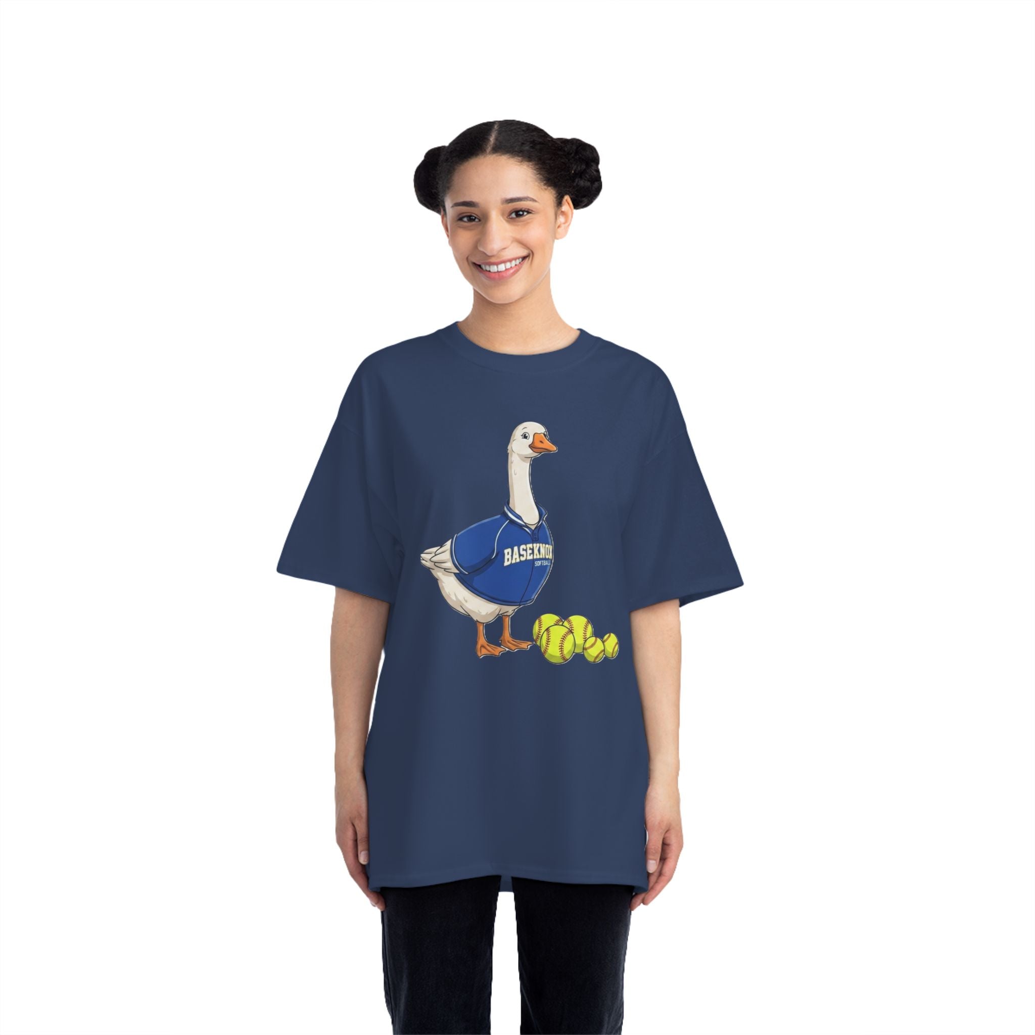 Baseball Goose T-Shirt – Cute Goose with Baseballs Tee