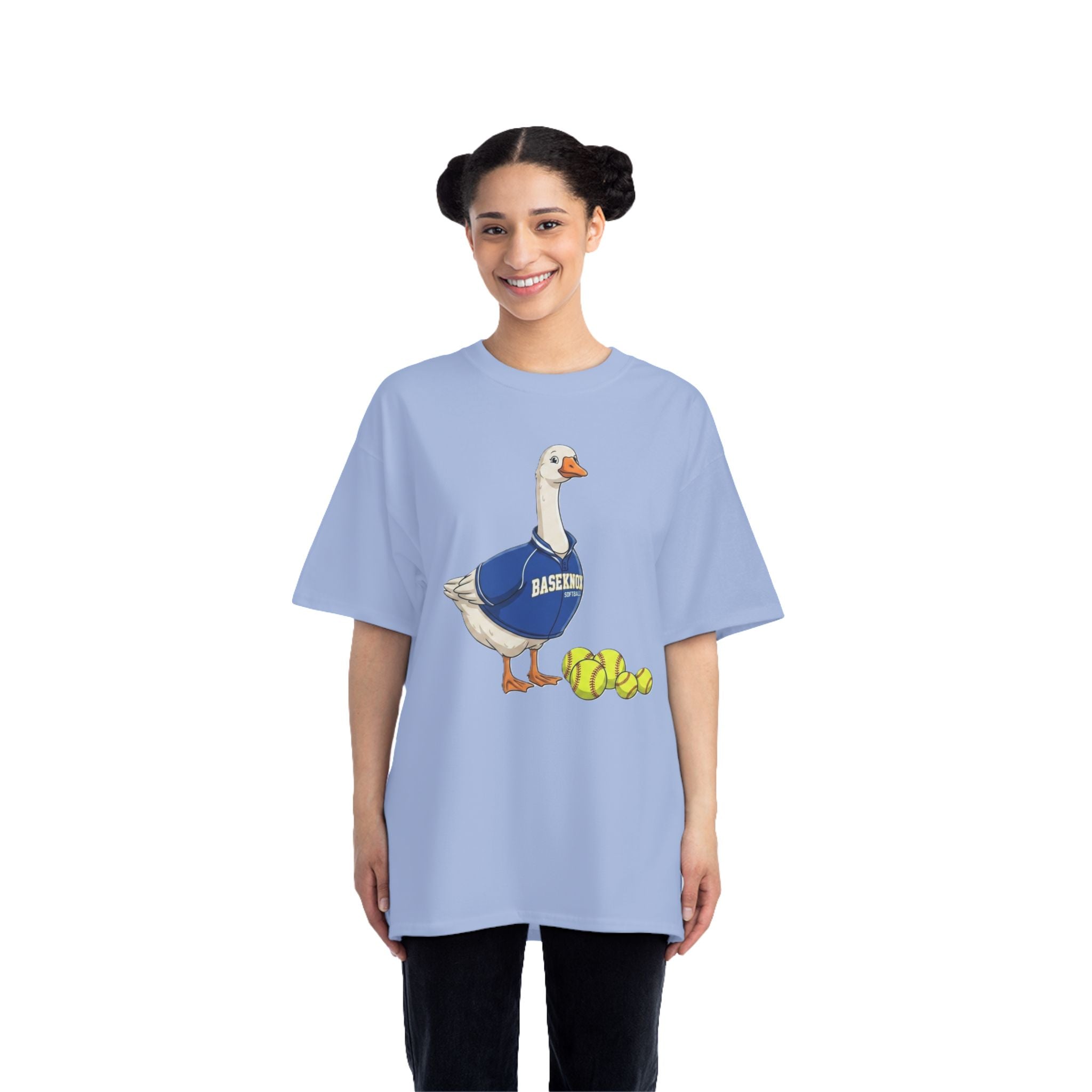 Baseball Goose T-Shirt – Cute Goose with Baseballs Tee